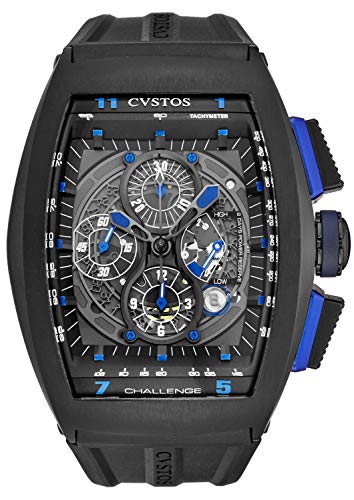 Cvstos Men's 'Challenge GT' 2 Day Power Reserve Automatic Chronograph Watch