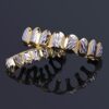 18K Gold Plated Hip Hop Diamond Cut Rugged
