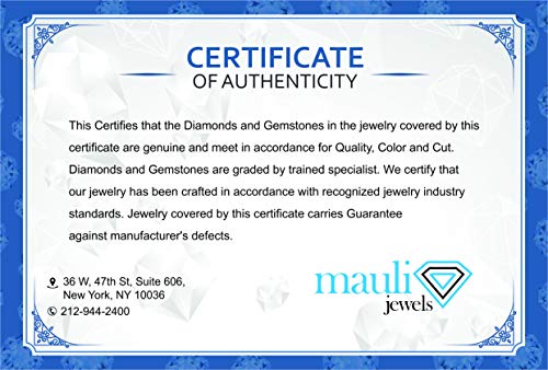 MauliJewels Engagement Rings for Women 0.50 Carat Diamond