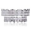 TOPGRILLZ Custom Baguette Iced Out Silver Top