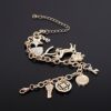 CEALXHENY Women’s Charm Bracelet Polished Unicorn Star