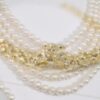 Ross-Simons Italian Leopard Murano Glass Multi-Strand Necklace