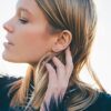 PAVOI 14K Gold Plated Star Stud Earrings