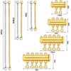 Jewelry-Making Set: 14 Magnetic Clasps and Chain Extenders