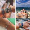 Bohemian Wave Bracelet Set: Waterproof, Adjustable, and Stylish for Every Day