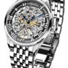 Agelocer Men's Watch Top Brand Fashion Skeleton Minimalist Wrist Watches