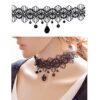 Lace Choker Necklace Velvet Stretch Punk Gothic Tattoo Lace