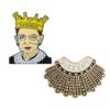 Yinch RBG Dissent Pin Enamel Feminism Brooche
