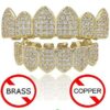 14k Yellow Gold Plated Sterling Silver Real Grillz