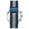 Stuhrling Original Mens Dress Watch Blue Tachymeter 24-Hour Subdial