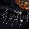 8pcs Ear Wrap Crawler Hook Earrings for Women