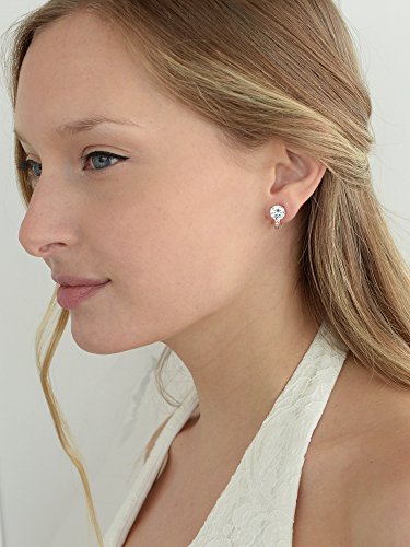 Cubic Zirconia Clip-On Earrings for Effortless Glamour - Perfect for Weddings, Everyday Chic, and Special Occasions