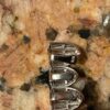 Harlembling Solid 925 Sterling Silver Real Baguette Grillz