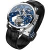 Agelocer Men's Watch Luxury Double-Sided Hollow Transparent caseback