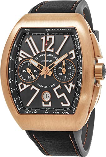 Franck Muller Vanguard Mens Rose Gold Automatic Chronograph Watch