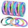 ArtCreativity Tie Dye Bead Bracelets - Pack of 12