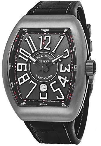 Swiss Made with Arabic Numeral Franck Muller Vanguard Mens Titanium Automatic Watch