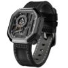 Agelocer Men's Fashion Punk Stainless Steel Mechanical 44mm