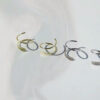 Hypoallergenic Cartilage Ear Piercing Wrap Earring Studs in White Gold