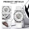 Women's Watch Luxury Mechanical Stainless Steel Skeleton