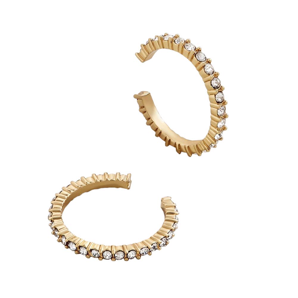 14K Gold Ear Cuffs for Non Pierced Ears Cartilage Earrings
