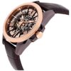 Bulova Mechanical Hand Wind Leather Dress Watch