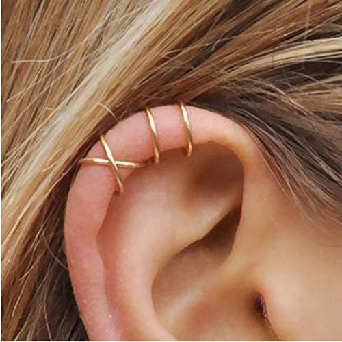 Minimalist Cute Ear Cuff Cross Ear Cuff for Non-pierced