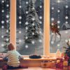 Shan-S Christmas Crystal Acrylic Snowflake Gems