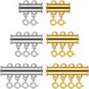 6 Set 3 Sizes Necklaces Clasp Slide Tube Lock