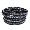 New! Genuine Leather Bracelet Multi Colors