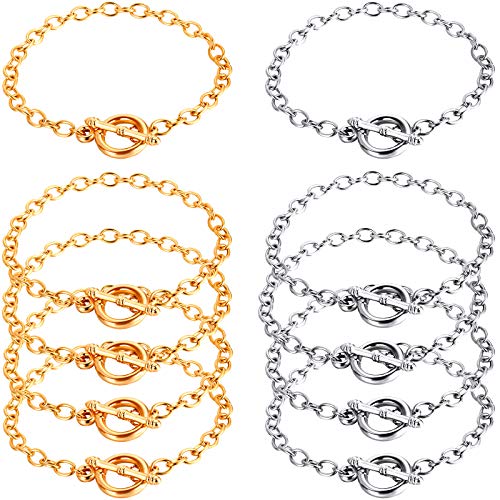 Chain Bracelet OT Toggle Stainless Steel Bracelet Link