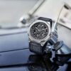 Agelocer Men's Watch Fashion Top Brand Black Skeleton