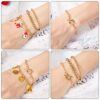 26 Pieces Chain Bracelet Round Link Chain Bracelets