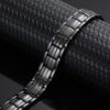Link Adjustable Black Pure Copper 3000Gauss Magnets Pain Relief for Arthritis and Carpal Tunnel Migraines