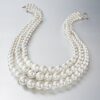 Ross-Simons 6-12mm Shell Pearl Graduated 3-Strand Necklace