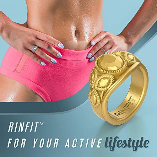 Rinfit Silicone Rings for Women - Oval Diamond Collection.