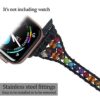 Beads Bracelet Watch Strap Compatible with Apple Watch