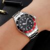 Chronograph Red Bokeley Men's Wrist Watch