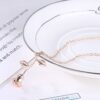 3D Rose Necklace - A Personalized Floral Pendant for Elegance and Romance