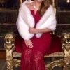Faux Fur Wrap Shawl Women’s Shrug Bridal Stole