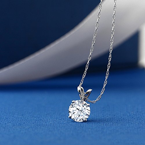 14k White Gold: Perfect Gift with Complimentary Chain – A Delightful Surprise for Any Occasion