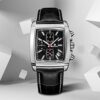 MEGIR Men Watches with Leather Strap, Luminous Rectangular