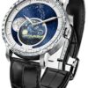 Agelocer Men's Watch Swarovski Crystal Automatic Moon Phase