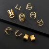 Cuff Helix Cartilage Clip On Wrap Earrings Fake Nose Ring