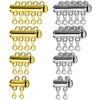 8 Pcs 4 Sizes Layered Necklace Clasp, Slide Clasp