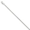 925 Sterling Silver 1.2mm Snake Chain Anklet