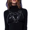 Punk Leather Body Chain Leather Bra Belt