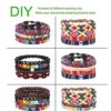 Jstyle 15Pcs Ethnic Tribal Bead Bracelet for Men Women