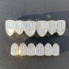 Harlembling Solid 925 Sterling Silver Real Baguette Grillz