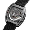 Design Automatic Mechanical Timepiece: Unleash Your Inner Character with Sapphire Crystal and Silicone Strap